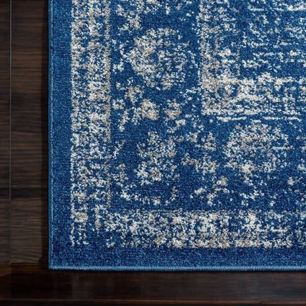 nuLOOM Dark Blue Aura Persian Rug - Image 4