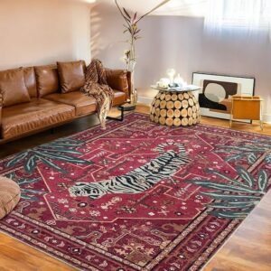 red oriental rug16,-