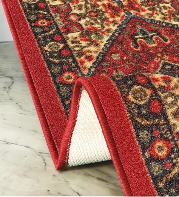 Kapaqua Oriental Red Medallion Rug - Image 2